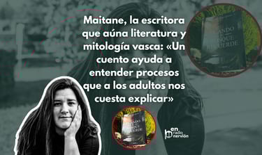 Entrevista a Maitane Pérez Radio Nervión Letras con Magia Cuando el Bosque recuerde