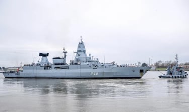 German Military frigate heading for EU mission to protect ships