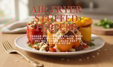 Air Fryer Stuffed Peppers