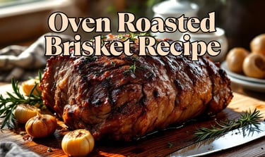 Oven Roasted Brisket
