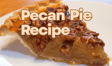 slice of pecan pie