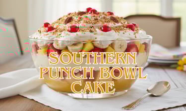 Southern Punch Bowl Cake