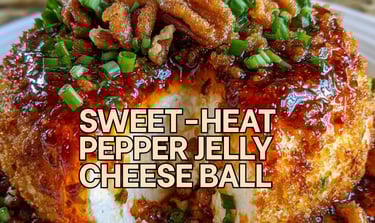 Sweet-Heat Pepper Jelly Cheese Ball