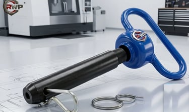 Hitch Pin Blue Handle linkage part