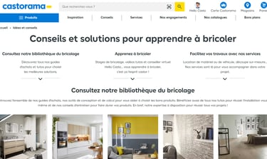 Grimal Freelance - portfolio - Castorama