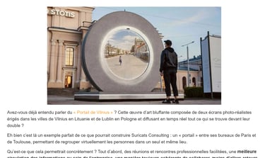 Grimal Freelance - Portfolio - Suricats Consulting