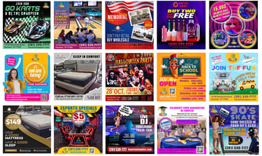 social media post designs