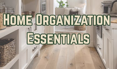 Picture of an Organized Butler Pantry