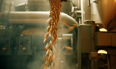 Grain processing facility