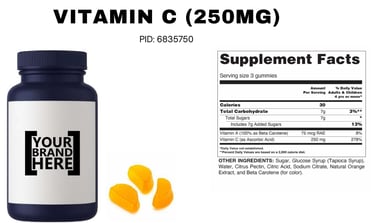 vitamin c vitamin gummies