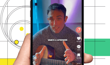 Video Viral de 2 millones de visualizaciones en Tik Tok Tutorial de guitarra