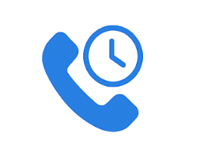 a phone phone with a clock and a clock on it