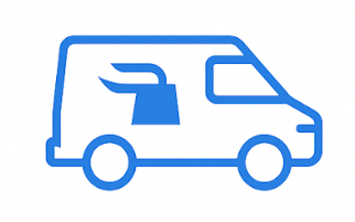 a van with a chimney cap on it
