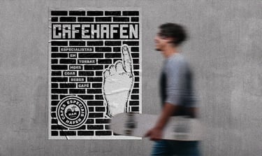 Criação de Identidade Visual | Cafehafen | Cafés Especiais