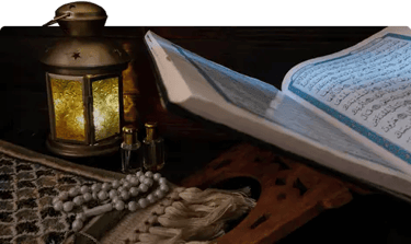 le coran et lampe