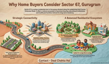 Why Home Buyers Consider Sector 67 Gurugram
