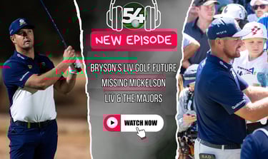 New 54 Golf podcast available now (Photos: LIV Golf)