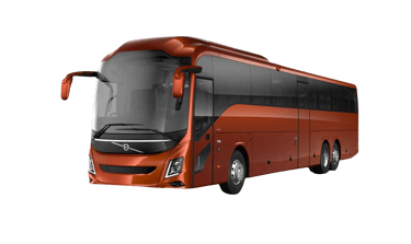 Volvo luxurious bus for rent in delhi