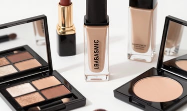 Close-up of industrial hotmelt glue application on packaging line.