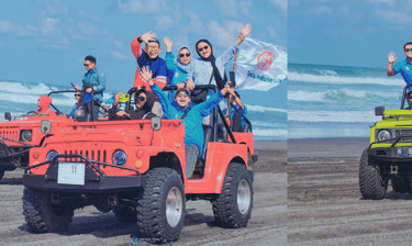Paket jeep Gumuk Pasir Parangtritis Sinergy Adventure dengan rute offroad pantai selatan