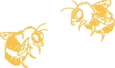 yellow bumblebee illustration
