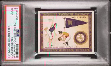 1910 Murad Tobacco Cards Basketball