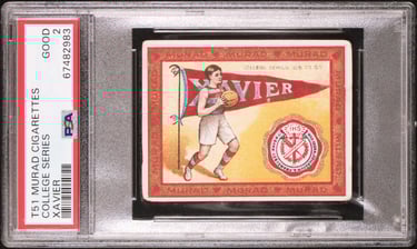 1909-1910 Murad College Series Xavier T51 Basketball