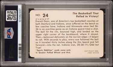 Sports Oddities by Jimmy Dean Basketball Cards