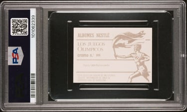 1964 Tokyo Olimpics Spanish Cromos