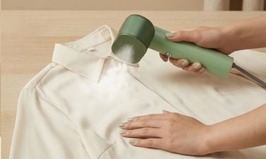 handheld steamer — easiest budget fashion tip that works.