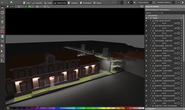 Formelec Legrand Etude Electrique Note de Dialux Evo 