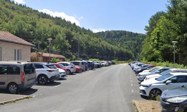 Parking de la gare de Lutzelbourg
