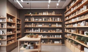 Modern salon interior with elegant styling chairs and bright mirrors.