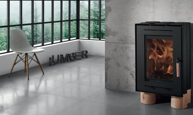 estufa de leña solzaima tek lumber modelo tek lumber