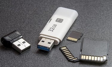 Datenrettung aus USB, MicroCard