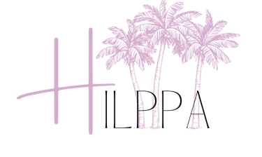 LOGO HILPPA, 3 palmiers rose