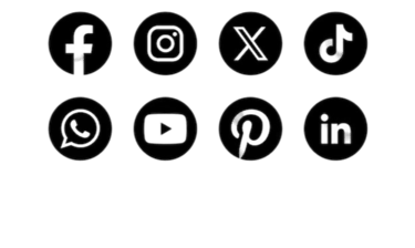 an icon representing social media management