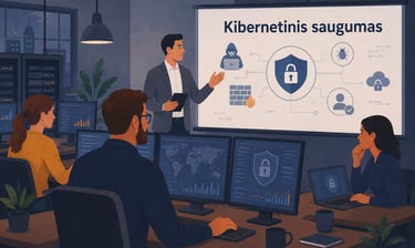 Kibernetinio saugumo mokymai 