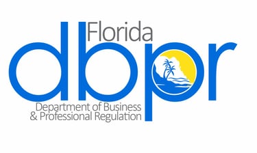 Florida Department of Business and Professional Regulation (DBPR) licensed contractor logo