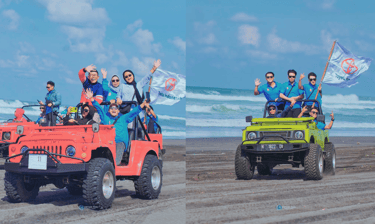Paket jeep Gumuk Pasir Parangtritis Sinergy Adventure dengan rute offroad pantai selatan