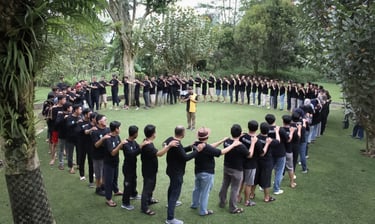 Ice Breaking Outbound jogja Sinergy Adventure