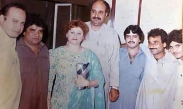 Opening of Film (SHENSHA) Nasem khan1st film,Qaiser Snobe ,Villon Bakhtiyar tanga & Saleem Murad