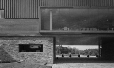 Facade Blessings Clubhouse Fayetteville Arkansas Hospitality, Parks, Recreation by Marlon Blackwell
