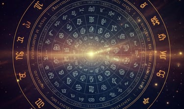 Course selection image of zodiac wheel