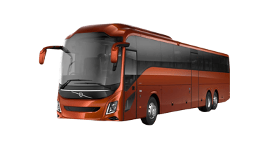 Volvo luxurious bus for rent in delhi