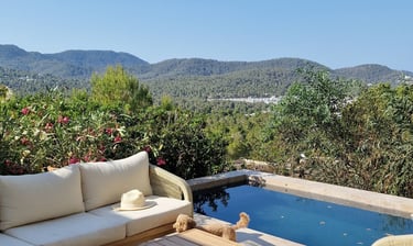 ibiza pool and terrace interior design