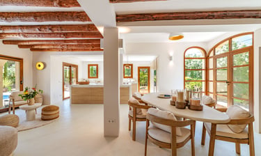 mediterranean kitchen design ibiza oak wood