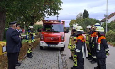 Freiwillige Feuerwehr Frichlkofen beim Leistungsabzeichen