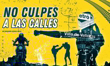 Documento de venta de la serie NO CULPES A LAS CALLES. Tratamientos publicitarios, dossier comercial