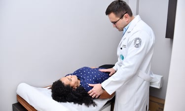 analisando a paciente com calculos biliares